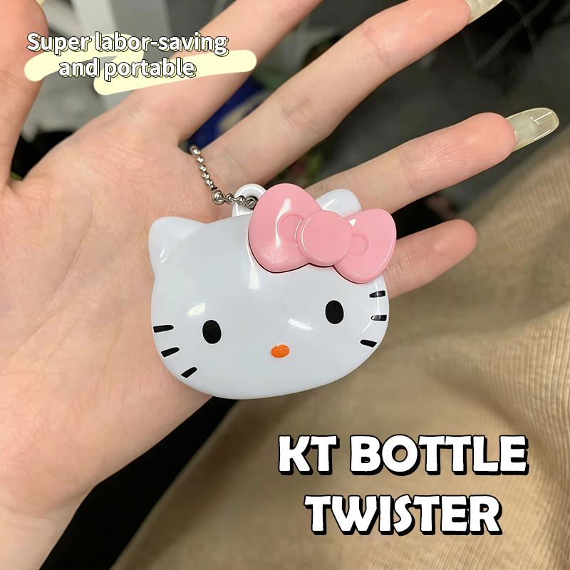 

Hello Kitty Bottle Opener Portable Cute Cartoon Bottle Opener For Home Use Perfect For Opening Mineral Water Bottles One Size
