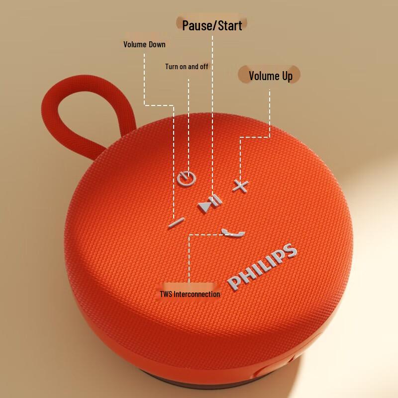 Philips TAS1120 Portable Bluetooth Speaker