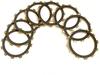 Yamaha Motorcycle Clutch Plate Set Maintenance Parts Aftermarket Parts Fits Drag Star (8 Pieces) - - - XJR400, SRX400, SR400, 250, Etc.