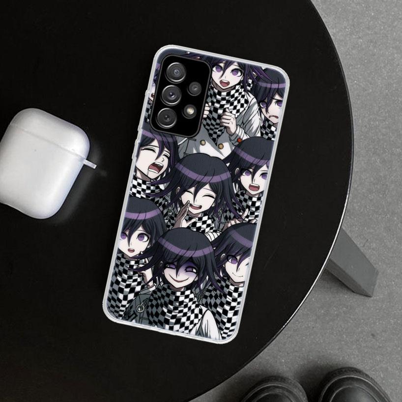 Danganronpa Kokichi Ouma Phone Case Cover for Samsung Galaxy A12 A22 A32 A52 A72 A02S A51 A50S A31 A20S A10S Note 20 Ultra 10 Pl