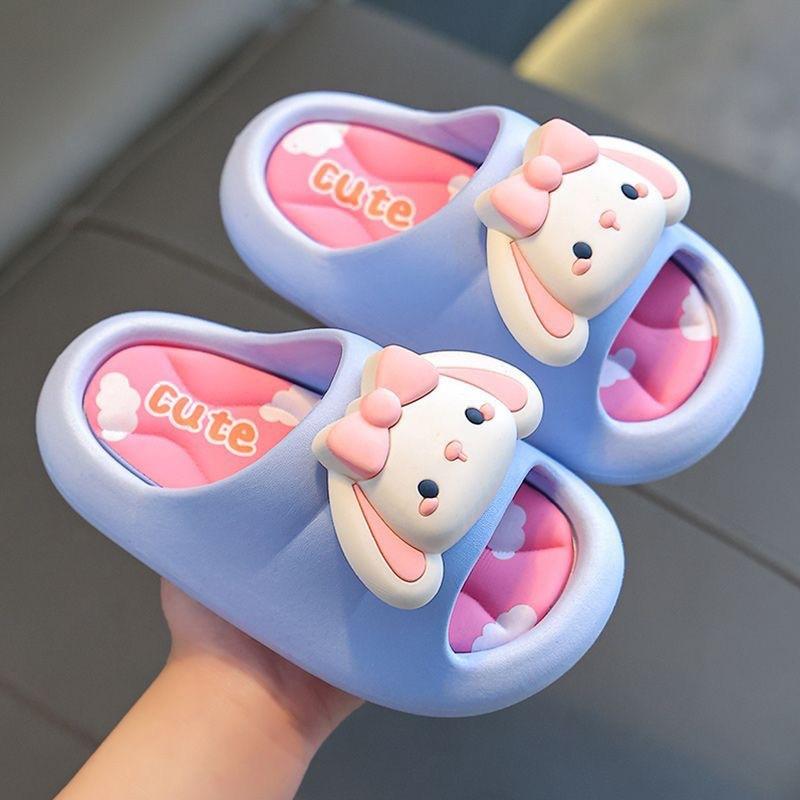 

Детские тапочки Sense of Stepping on Shit, милые домашние тапочки с мультяшным принтом, нескользящие детские тапочки с мягкой подошвой, тапочки-сандалии 28-29