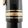 Great MONTBLANC fountain pen Meisterstück 149 Black gold 14K mens Used