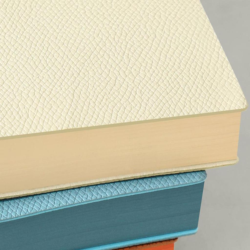 A5 Litchi Leather Thickened Student Notebook, Diary, Work Notebook, Business Meeting Record Book, Subject Notes, 128 Sheets 256 Pages