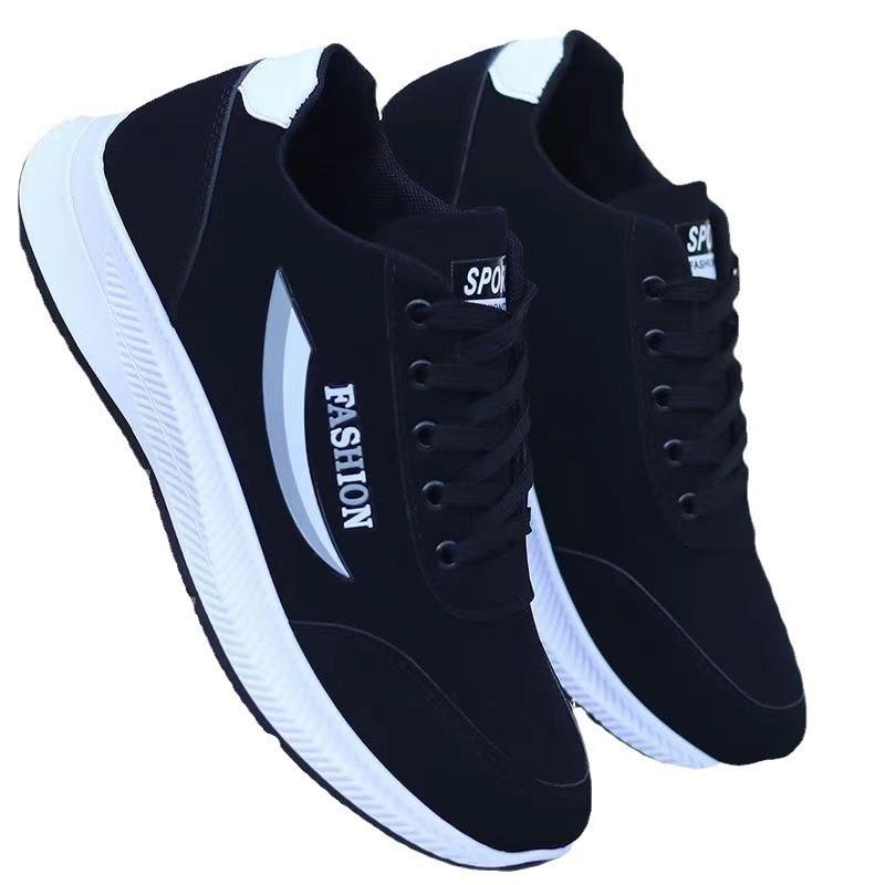 Men's New Breathable Running Shoes, Korean Style Casual Sneakers, Trendy Athletic Shoes for Men