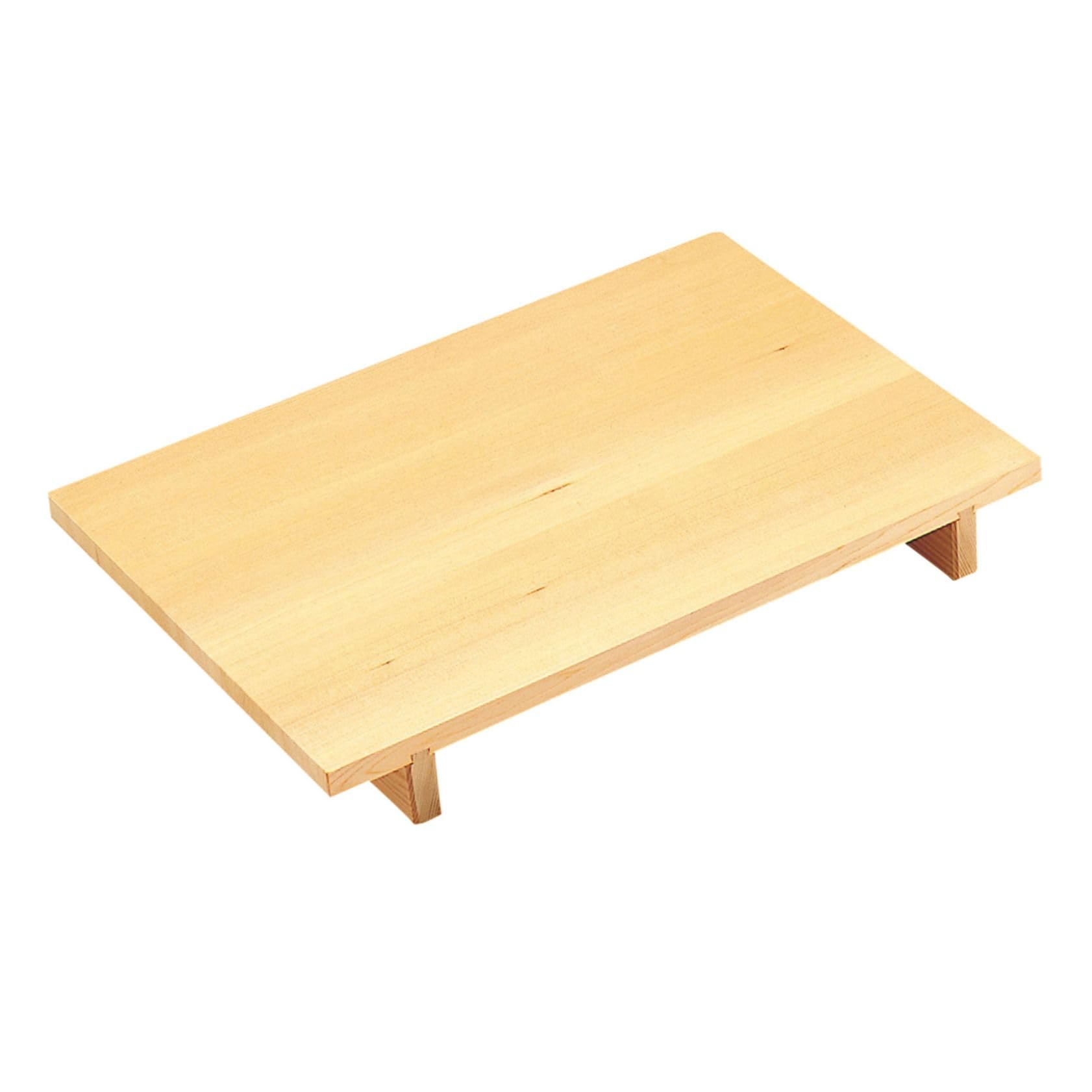 

Sushi Wooden Stand for 42cm x 30cm x Made in Japan J-kitchens Clogs, Sushi, Sashimi, etc., H5.5 cm,