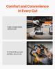 20V Portable Cordless Band Saw 5 In Cutting Depth 0-120 M/min Variable Speed Brushless Motor, With Led Light, For Cutting Steel, Aluminum, Cables,