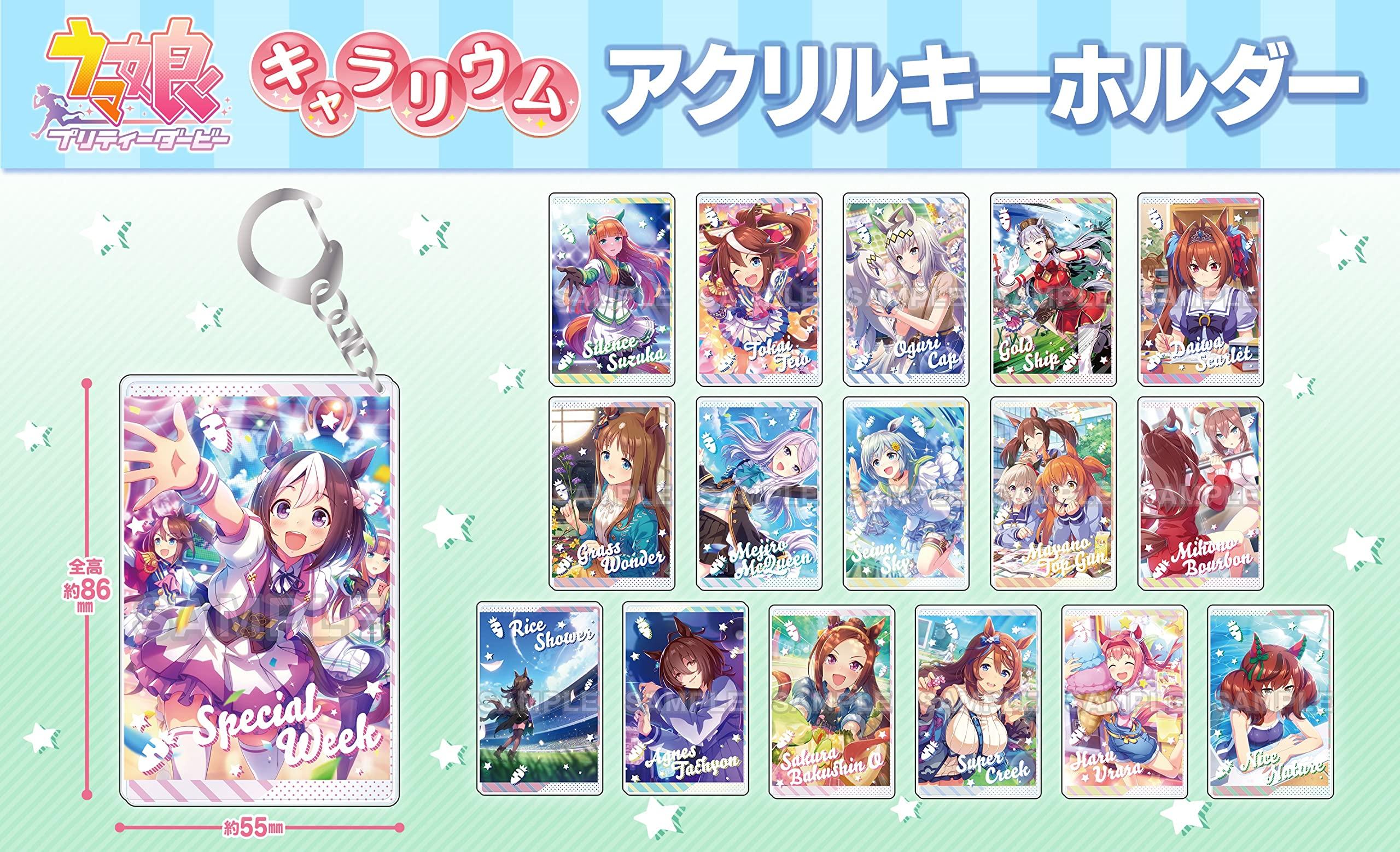 

Uma Musume Pretty Derby Chararium Acrylic Box of 17 [Bushiroad] Keychains,