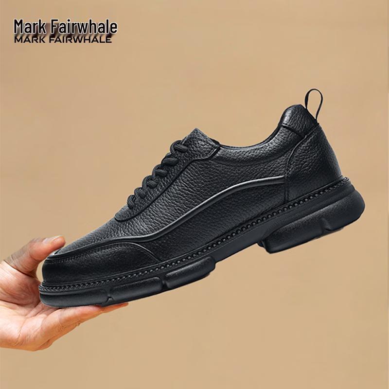 Mark Fairwhale Men s Elevating Business Casual Leather Shoes 43 чёрный