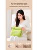 USB-Charged Graphene Plush Hand Warmer Bag: Safe, Constant Temperature, Explosion-Proof for Girls, Belly, and Baby Warmth