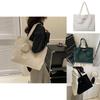 Trendy Summer 2023 Canvas Tote Bag Stylish Casual Shoulder Bag For Women