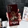 H-Hades A-Action Soft Phone Case for Samsung Galaxy S26 S25 Edge S24 Ultra S23 Plus S22 S21 FE S20 Black Cover Back Shell