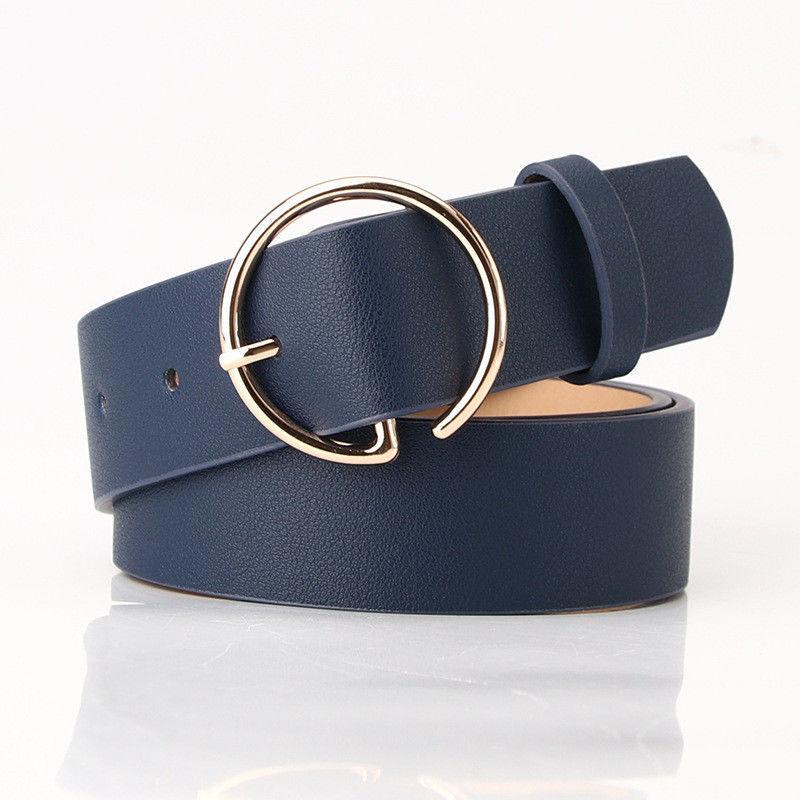 Chic And Versatile Pu Waist Belt For Women And Men Featuring Colorful Buckles For Outfits Trendy