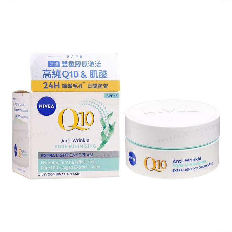 Nivea Q10 Anti-Wrinkle Pore Minimising Extra Light Day Cream SPF 15