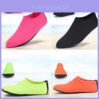 Premium Flerfarvede Unisex Dykkestrømper Anti-slip Strandsko Åndbar Polyester
