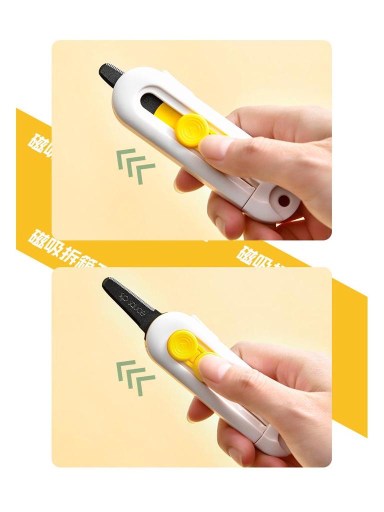 Compact Magnetic Safety Craft Knife