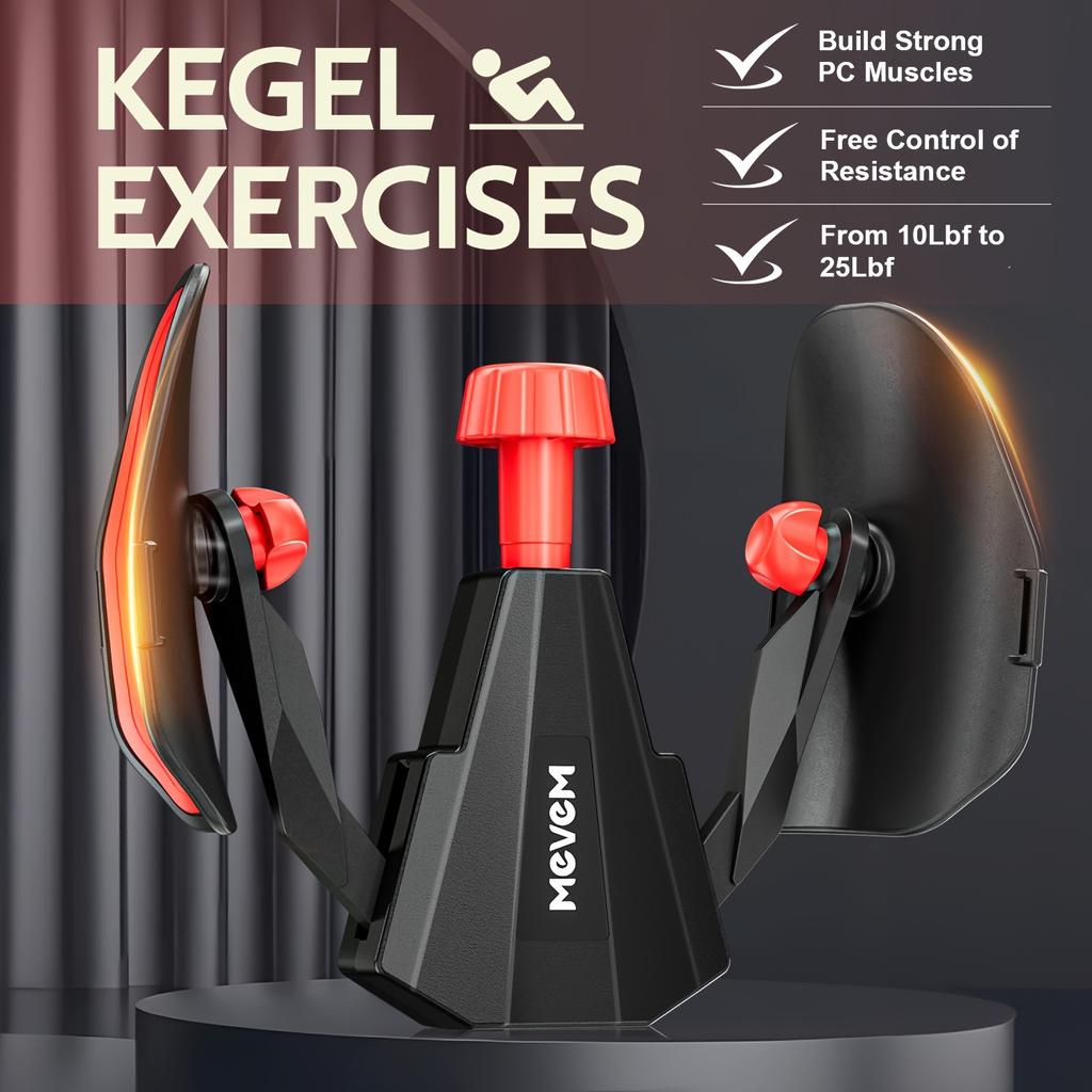 1pc Leg Trainer - Premium Kegel Exerciser for Strengthening Inner Thighs Advanced Adjustable Trainer for Mens Pelvic Floor Health,Sphincter Exerciser