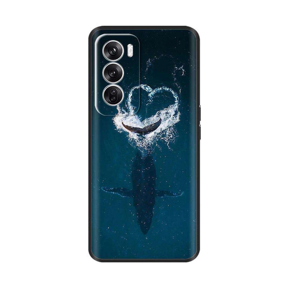 For OPPO Reno 12 5G Case New Fashion Painted Cover Silicone Soft TPU Phone Cases For OPPO Reno 12 Pro 5G Shell reno12 Pro Fundas