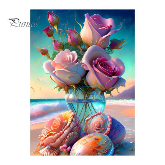 

Пейзаж Алмазное искусство DIY снятие стресса повышение навыков яркий цвет украшение дома мозаика Алмазная вышивка E