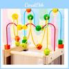 Wooden Large Bead Maze Toy For Early Childhood Development And Parent Child Interaction