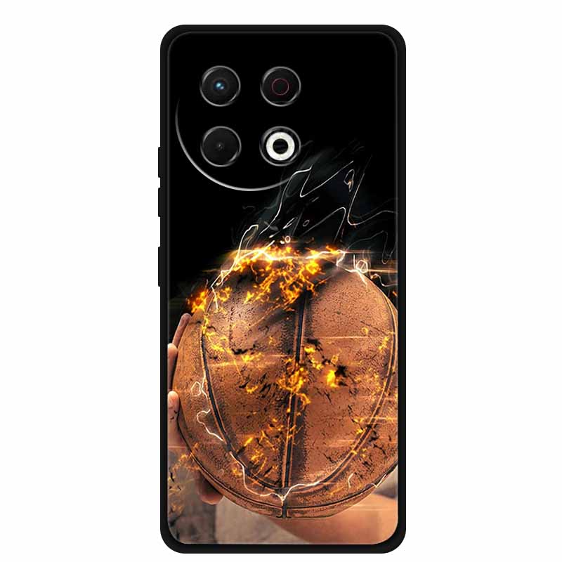 For Tecno Spark 30 Pro Phone Case 30Pro Coque Black Silicone Soft Back Cover Case For Tecno Spark30 Pro 4G Case Protective Shell