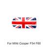 Black Flag Car Glove Box Handle Decorative Storage Box cover Sticker For MINI Clubman COOPER S F55 F56 F57 F54 F60 Car-Styling