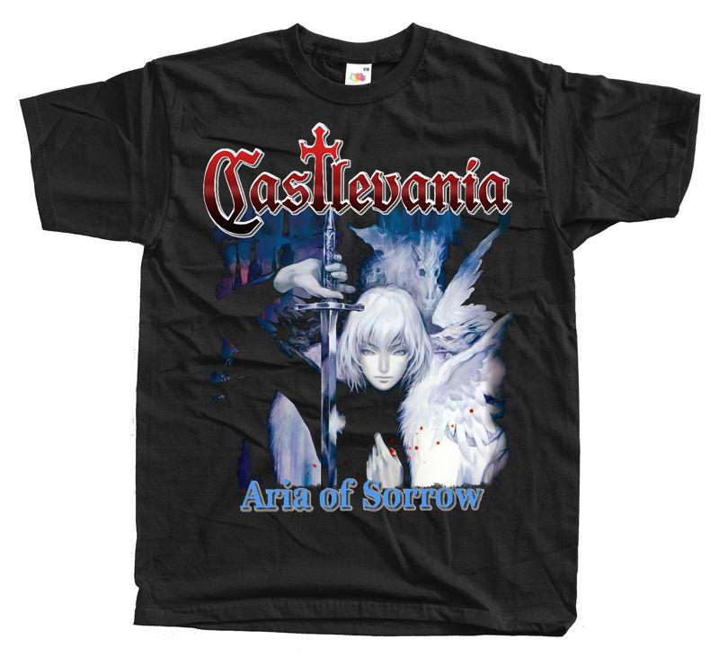 T-shirt Cover Castlevania Aria of Sorrow NERA tutte S5XL