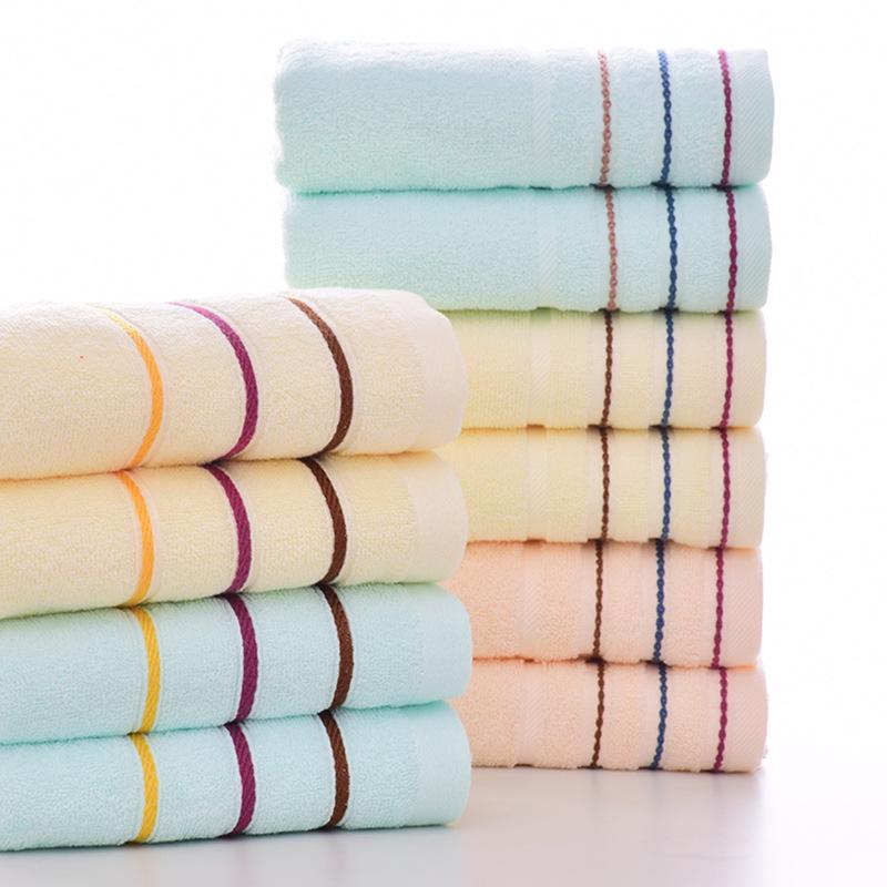 35*75cm Face Towel Adult Soft Terry Absorbent Quick Drying Body Hand Hair Bath Towels Washbasin Facecloth Bathroom