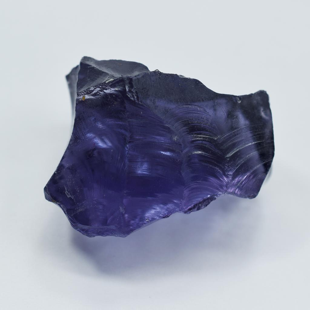 Natural Purple Amethyst Loose Gemstone 129.80 Ct Uncut Raw Rough for Lapidary and Gem Collections