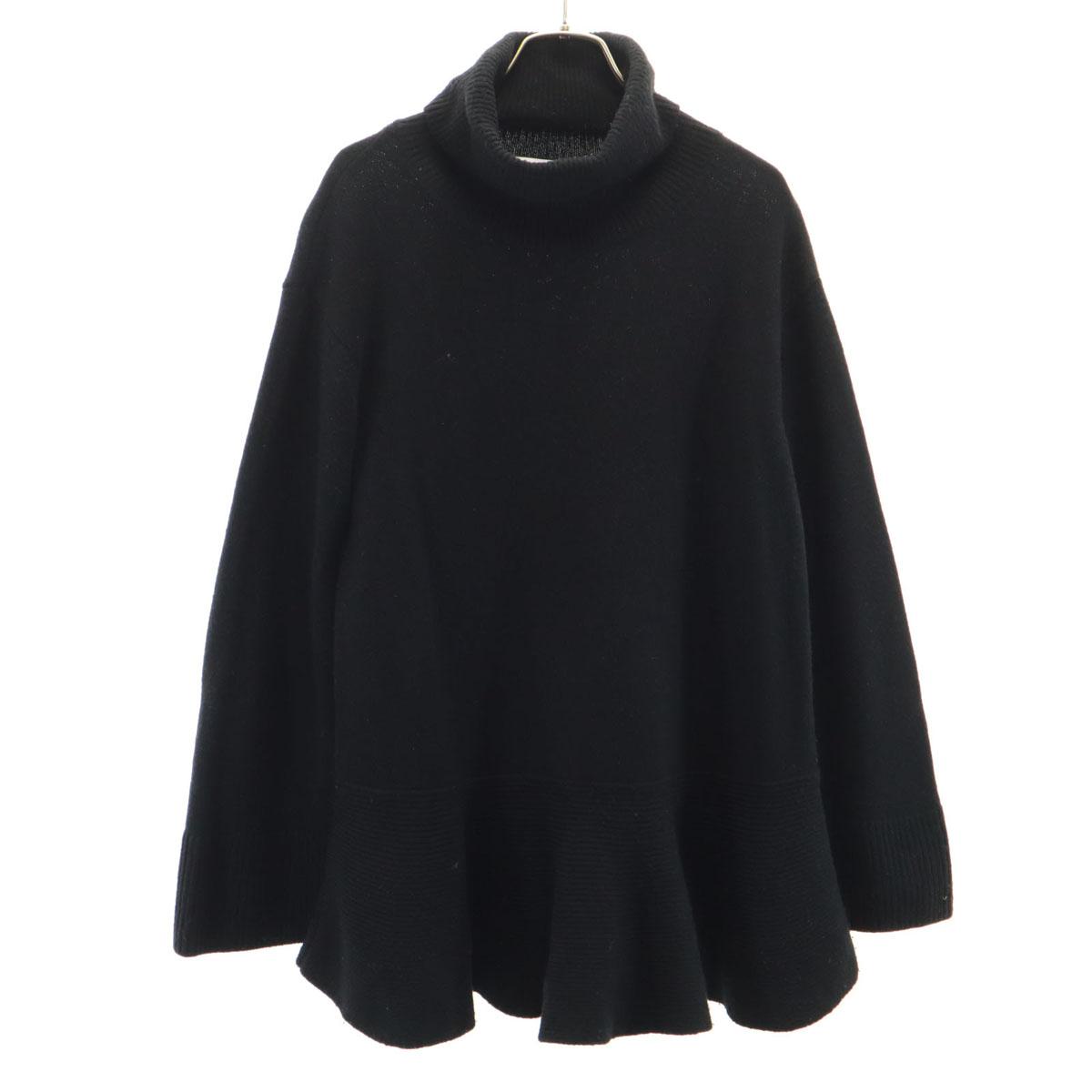 

FOXEY NEW YORK Made in Japan Cashmere Blend Long sleeve Tunic length turtleneck sweater Women Used