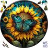 Non-Toxic Moon A3/A4/A5 Size Wood Jigsaw Puzzle With For Adults Children Not Common Shape A Gifts For Parent-Child Games And Family Fu