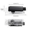New Hots E60 E60 E93 E60 For BMW M X3 X5 X6  2pcs Car Door Welcome LED Projector Laser Logo Door Light For BMW 50th Anniversary