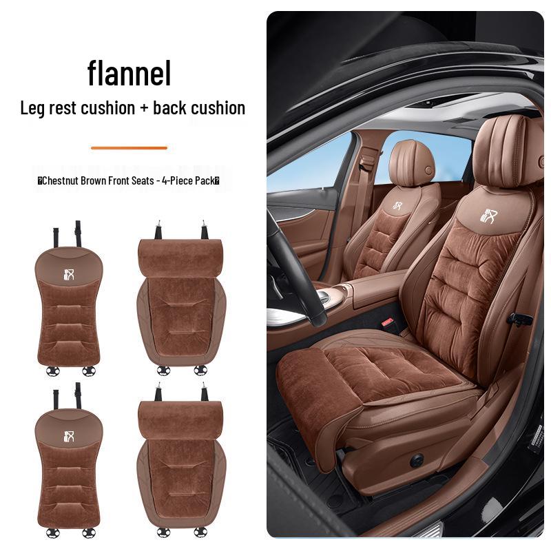 BYD Han L DM-i/EV Car Leg Support Flannel Warm Seat Cushion