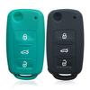 3Button Keychain Car Key Cover For Vw Golf 6 2009 Passat B5 Polo Sportline 2011 Key Case Silicone For Skoda Octavia 2 Remote