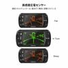 LEKATO 3-in-1 Clip-on Guitar Tuner for Guitar/Bass, Black, Wide Display for Guitar, Bass, Ukulele, Violin, and Chromatic