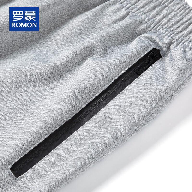 ROMON Men's Spring Autumn Casual Straight-Leg Sport Pants