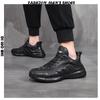 European 2023 Men's Leather Embossed Retro Trendy Casual Shoes
