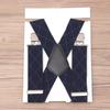 Wide Men 5cm Heavy Duty X Shape Braces Elastic Suspenders Trouser Clips Durable