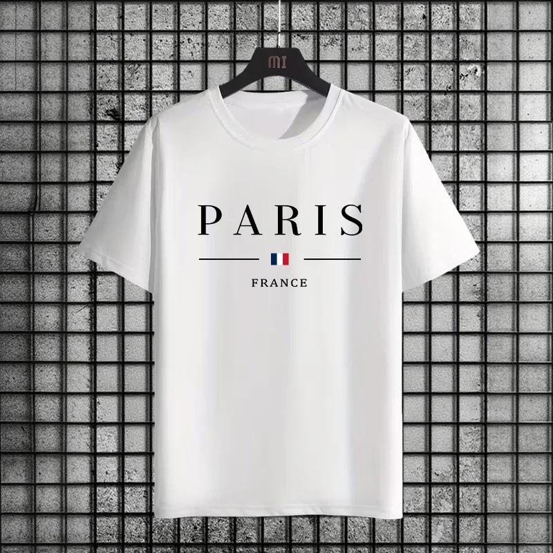 100 Cotton Tshirt for Men Summer Street Fashion Oneck Short Sleeve Top Male Home Outdoor Comfort Soft Cool Tees Mens Clothes