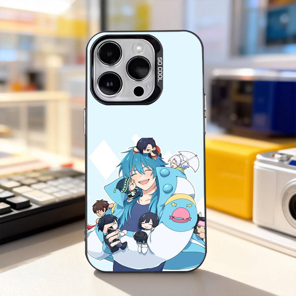 Aoba Seragaki D-DRAMAtical Phone Case For iPhone 17,16,15,14,13,12,11,Pro,XS,Max,Plus,Mini,SE4,E Black Matte Shockproof Cover