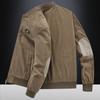 Jackets for Men Spring and Autumn New Loose Tops for Men Stand Collar Retro Young and Middle-aged Thin Jackets for Men