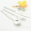 Vintage 304 Stainless Steel Dinnerware Set Knife Fork Tea Spoon Cutlery Set Western Tableware Flatware Party Kitchen Silverware
