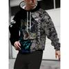 Camouflage Fishing 3D Print Hoodie Men Women Fashion Casual Hoodies Sweatshirt Outdoor Sports Tracksuits Pullover Men's Clothing
