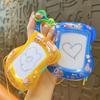 Travel Size Small Magnetic Art Boards Colorful Key RingS Clip Portable Doodling Set Plastic Texture Suitable for Children