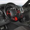 Rattdekorasjon girskiftpadler klimaanlegg lydbryter dekorativ ring passer for Dodge Charger for Dodge Challenger Charger