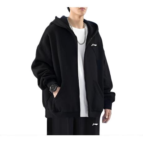 Li Ning Sweatshirt Men's Standard Black AWDS421-1