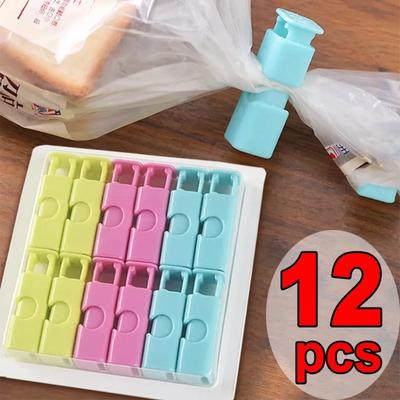 Förvaringsförslutande Brödpåsklämmor Festivalpresent Snacksförpackningspåsar Fjäderklämma Kök Spannmål Grönsakspåse Klämmor Förslutningsprylar