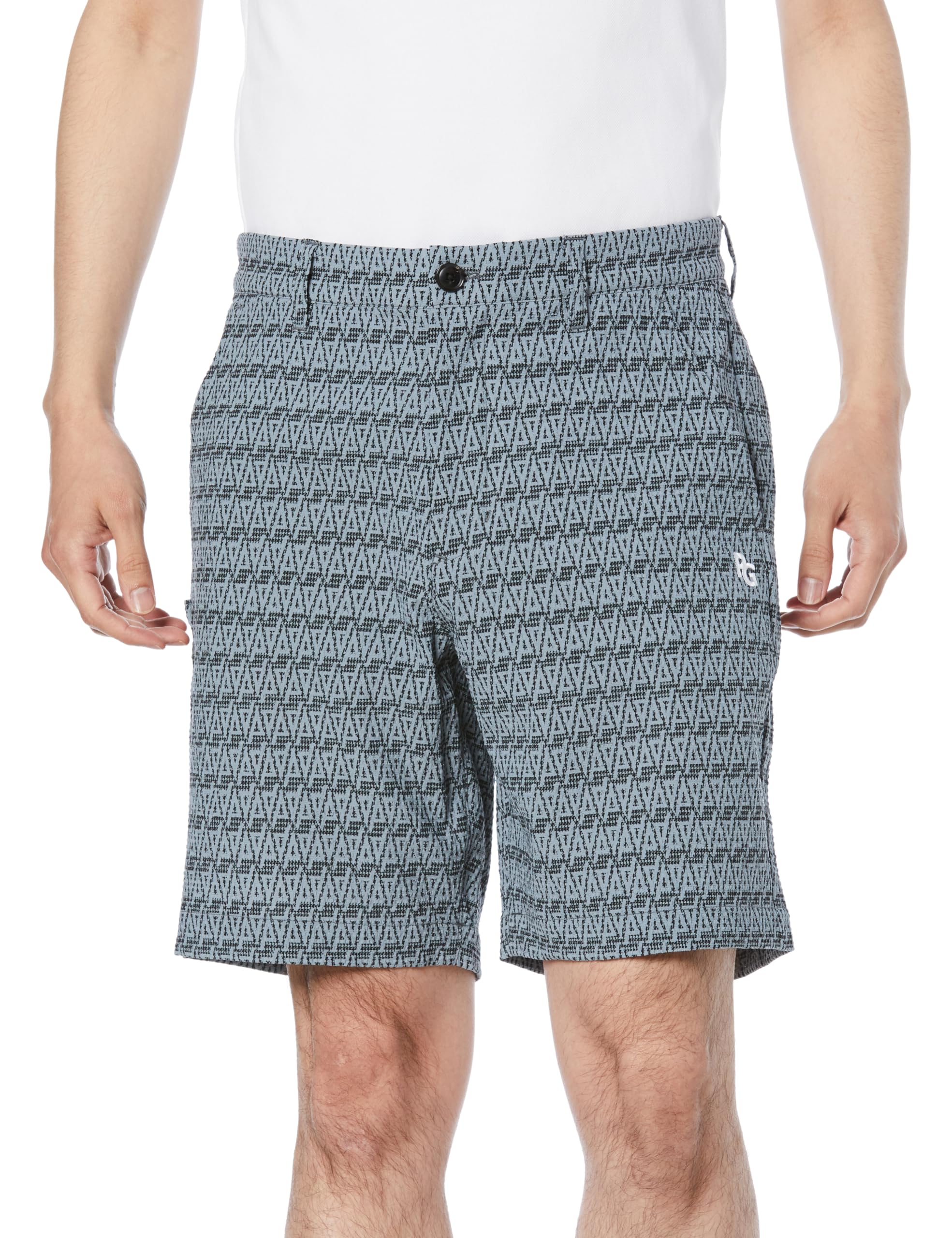 

shorts print Golf Houndstooth Base 5 [Pearly Gates] Men s (EVALET®/geometric pattern) / / 053-4132415 011_Black [L]