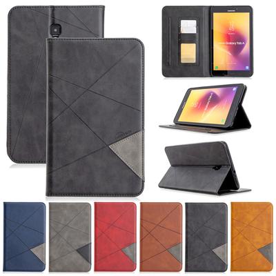 Hülle für Samsung Galaxy Tab A 8.0 Zoll (Veröffentlichung 2017)(SM-T380 T385) Business-Folio-Cover aus hochwertigem PU-Leder mit Kartenfach für mehrere Betrachtungswinkel
