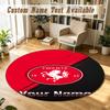 Rond Kleed Gepersonaliseerde NaamFC Twente Patroon Antislip Tapijt Huis Vloer Decoratie