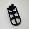 Anti Slip Foot Pegs for Dirt Bike Motorcycle, PLA Offroad Footrest, Universal Wide Lattice Grip for Trail Riding
